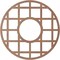 Ekena Millwork O'Neal Wood Fretwork Pierced Ceiling Medallion, Wood (Paint Grade), 16"OD x 5 3/4"ID x 3/8"T CMWP16X16X0375ONMF - alternate 3